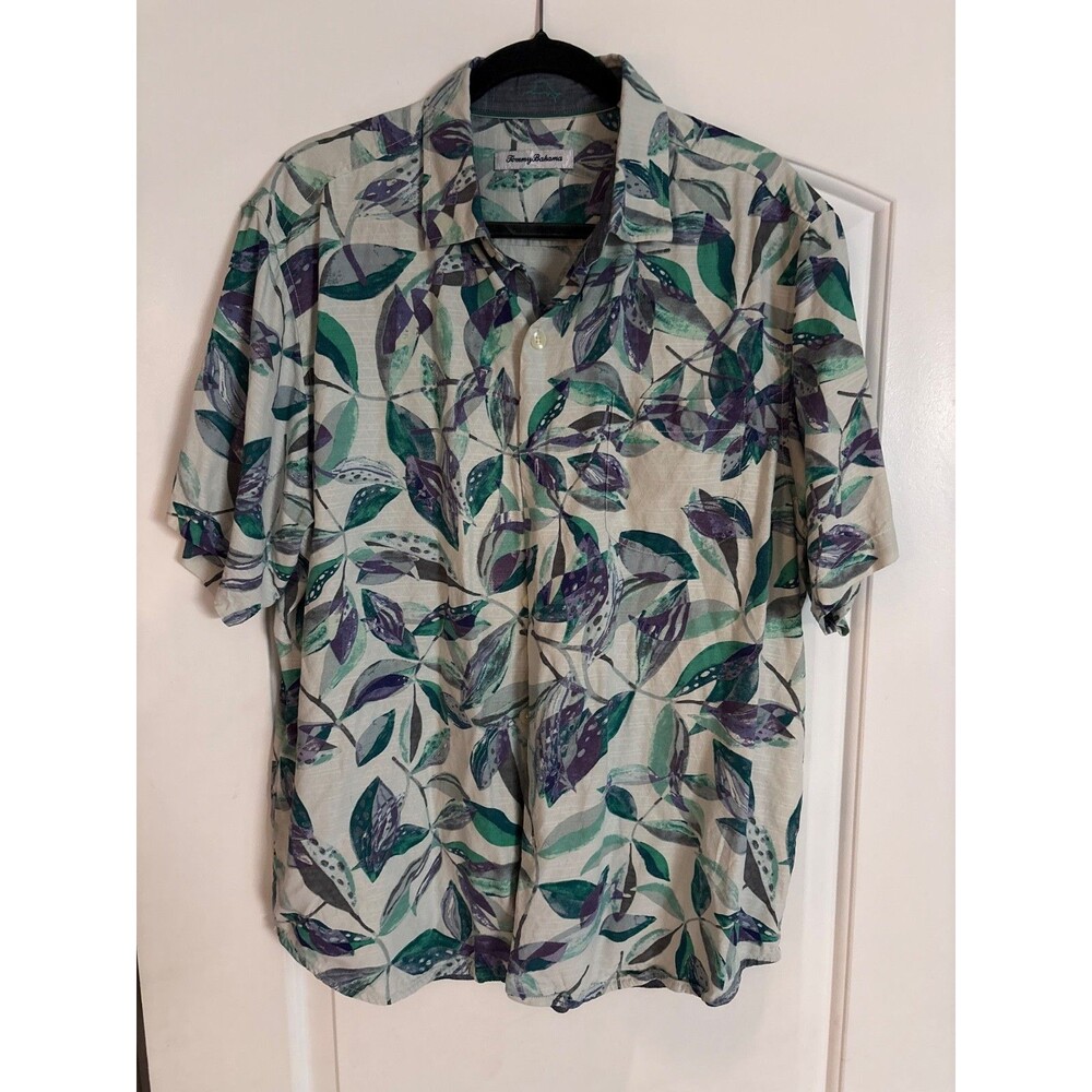 Tommy Bahama men's silk shirt